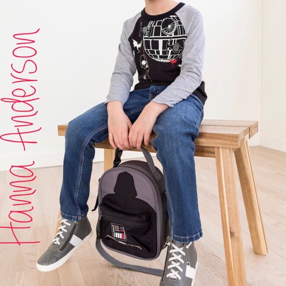 NWT HANNA ANDERSON Star Wars Darth Vader Lunch Bag - Picture 1 of 4